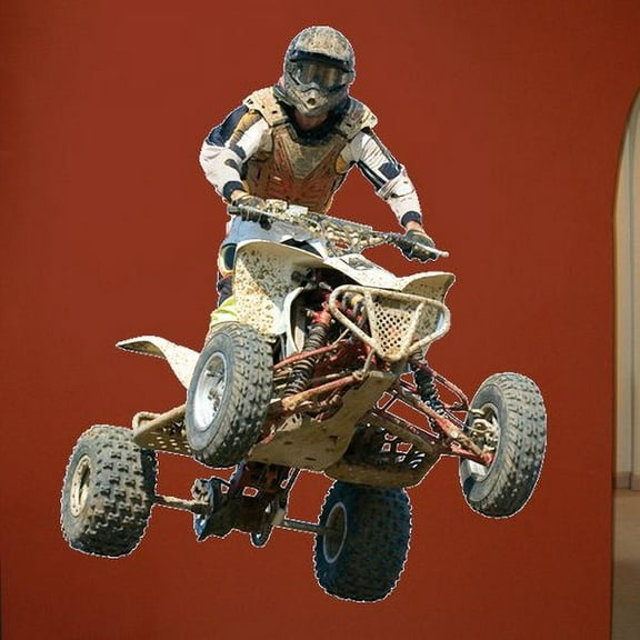 Wallhogs Quad Action Cutout Wall Decal