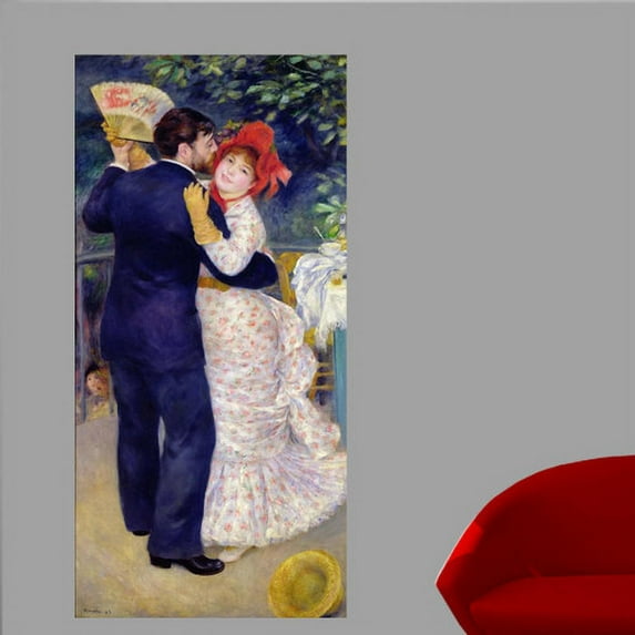 Wallhogs Renoir A Dance in The Country (1883) Wall Decal