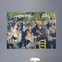 Wallhogs Renoir Ball at The Moulin De La Galette (1876) Wall Mural