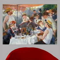Wallhogs Renoir The Luncheon of The Boating Party (1881) Wall Mural