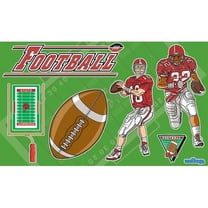 Wallhogs Schmelter Football Cutout Package Wall Decal