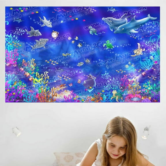 Wallhogs Sea Life II Poster Wall Mural