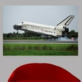 thumbnail image 1 of Wallhogs Shuttle Discovery Landing Poster Wall Mural, 1 of 2