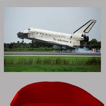 Wallhogs Shuttle Discovery Landing Poster Wall Mural