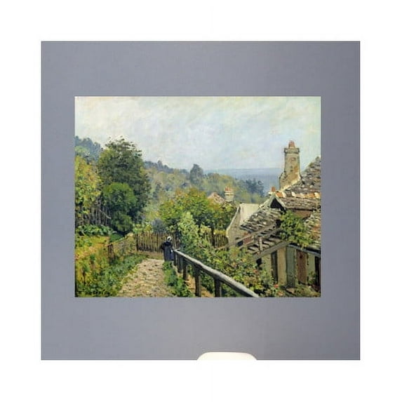 Wallhogs Sisley Louveciennes or, The Heights at Marly (1873) Wall Mural