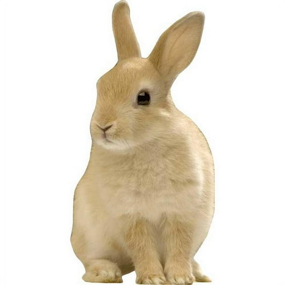 Wallhogs Sitting Bunny Cutout Wall Decal