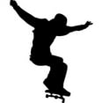 thumbnail image 1 of Wallhogs Skateboard Silhouette II Cutout Wall Decal, 1 of 2