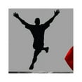 thumbnail image 1 of Wallhogs Soccer IV Silhouette Cutout Wall Decal, 1 of 2