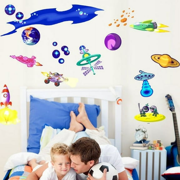Wallhogs Space Multi-Pak Wall Decal