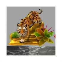 Wallhogs Stalking Tiger III Cutout Wall Decal