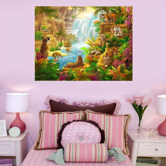 Wallhogs ''Tiger Paradise'' Glossy Poster