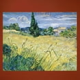 thumbnail image 1 of Wallhogs Van Gogh Landscape with Corn (1889) Wall Mural, 1 of 2