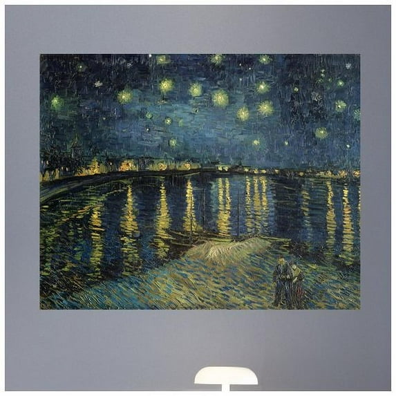 Wallhogs Van Gogh The Starry Night (1888) Wall Mural