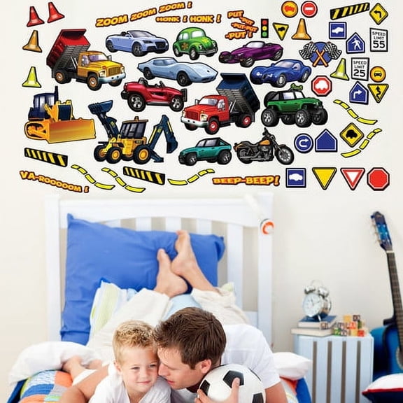 Wallhogs Vehicle Multi-Pak Wall Decal
