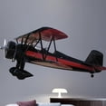 thumbnail image 1 of Wallhogs Vintage Biplane II Cutout Wall Decal, 1 of 2