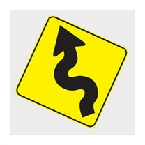 Wallhogs Winding Road Wall Decal