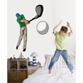 thumbnail image 1 of Wallhogs Winn Golfer Cutout Wall Decal, 1 of 1