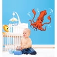 thumbnail image 1 of Wallhogs Winn Squid Cutout Wall Decal, 1 of 1