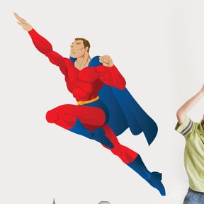 Wallhogs Winn Super Flight Cutout Wall Decal