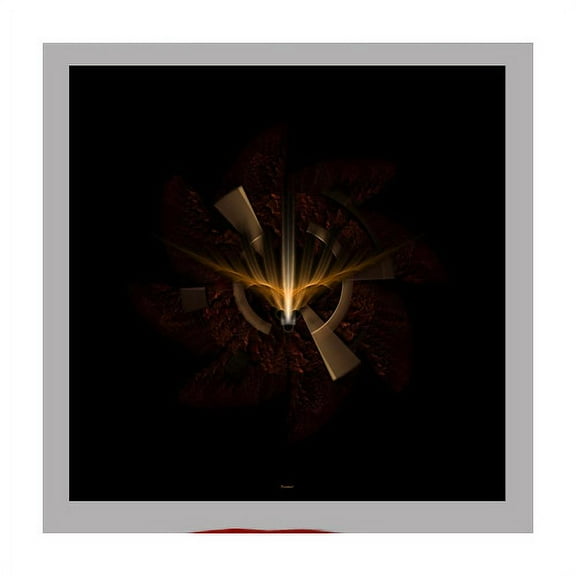 Wallhogs Xzendor Sun Fire Over the Horizon Wall Mural