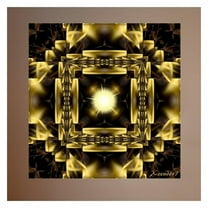 Wallhogs Xzendor7 Golden Terrace of Light Wall Mural
