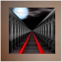 Wallhogs Xzendor7 Light at The Far End of The Tracks Poster Wall Mural