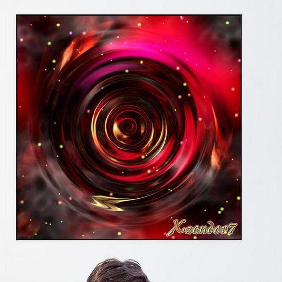 Wallhogs Xzendor7 Ripples in Space Time Wall Mural