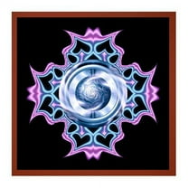 Wallhogs Xzendor7 Warped Hearts Metallic Wall Mural