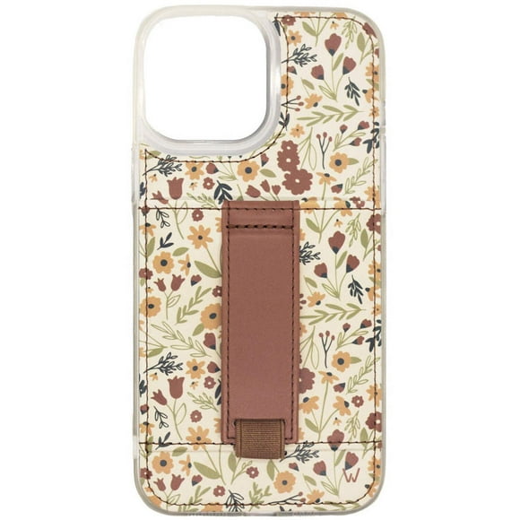 Walli Cases Harvest Fields Phone Case for iPhone 14 with Wallet, Kickstand & Finger Strap