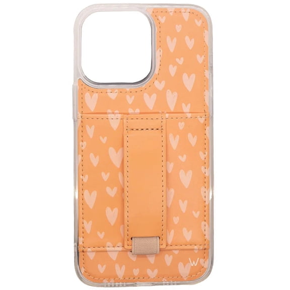 Walli Cases iPhone 12 Pro Phone Case with Wallet and Finger Strap - Love, Claire