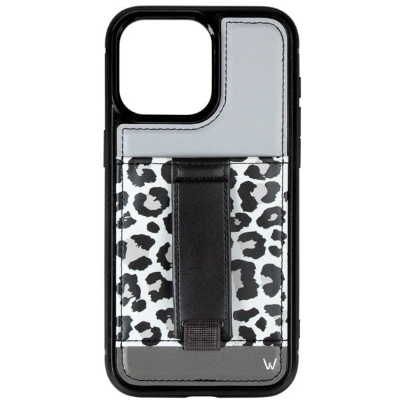 Walli Cases iPhone 14 Pro Phone Case with Wallet and Finger Strap - Run Wild