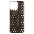 thumbnail image 1 of Walli Cases iPhone 16 Phone Case with Wallet and Finger Strap - Cocoa Dot, 1 of 5
