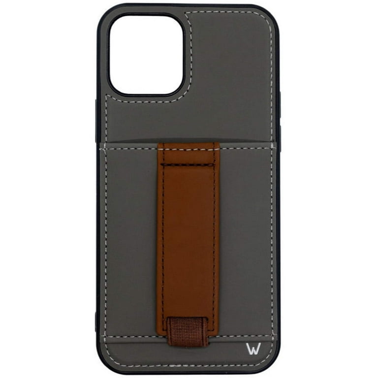 Walli Cases Steel Grey Phone Case for iPhone 14 with Wallet, Kickstand, and Finger Strap Walli Cases Steel Grey Phone Case for iPhone 14 with Wallet, Kickstand, and Finger Strap