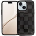 thumbnail image 1 of Walli Cases for iPhone 14 Case Aesthetic Wallet Phone Case Card Holder, Securely Holds up to 2 Cards - Cute, Trendy Phone Cover for Women, fits iPhone 14, with Kickstand & Finger Strap, 1 of 7