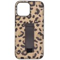 thumbnail image 1 of Walli Cases Brown Leopard Phone Case for Samsung S21 with Wallet, Kickstand, and Finger Strap, 1 of 11
