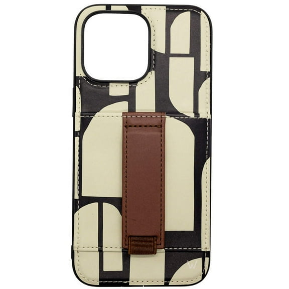 Walli Cases Firewood by Madison Vining Phone Case for iPhone 11 Pro with Wallet, Kickstand & Finger Strap