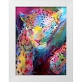 thumbnail image 1 of Wallich, Richard 11x14 White Modern Wood Framed Museum Art Print Titled - Leopard 3, 1 of 4