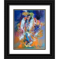 Wallich, Richard 12x14 Black Ornate Wood Framed with Double Matting Museum Art Print Titled - Po