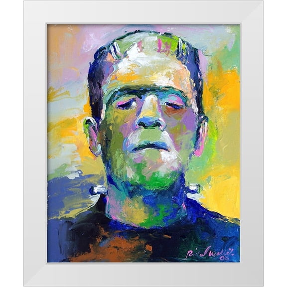 Wallich, Richard 12x14 White Modern Wood Framed Museum Art Print Titled - Frank