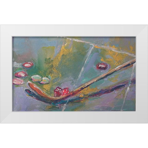 Wallich, Richard 14x10 White Modern Wood Framed Museum Art Print Titled - Chips