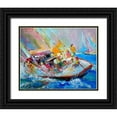 thumbnail image 1 of Wallich, Richard 14x12 Black Ornate Wood Framed with Double Matting Museum Art Print Titled - Sail, 1 of 4