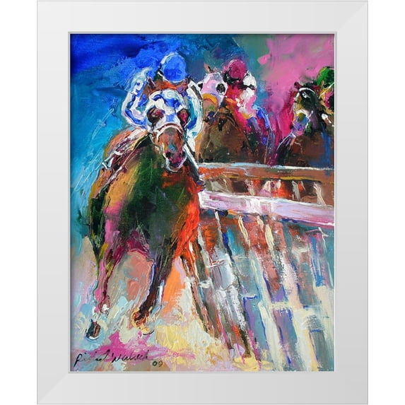 Wallich, Richard 15x18 White Modern Wood Framed Museum Art Print Titled - Last Leg
