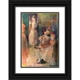 thumbnail image 1 of Wallich, Richard 18x24 Black Ornate Wood Framed with Double Matting Museum Art Print Titled - Ballet, 1 of 4