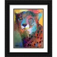 thumbnail image 1 of Wallich, Richard 19x24 Black Ornate Wood Framed with Double Matting Museum Art Print Titled - Cheetah, 1 of 4