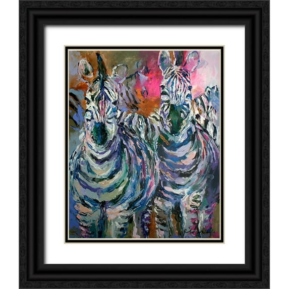 Wallich, Richard 20x24 Black Ornate Wood Framed with Double Matting Museum Art Print Titled - artzebra