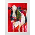 thumbnail image 1 of Wallich, Richard 23x32 White Modern Wood Framed Museum Art Print Titled - Cow, 1 of 4