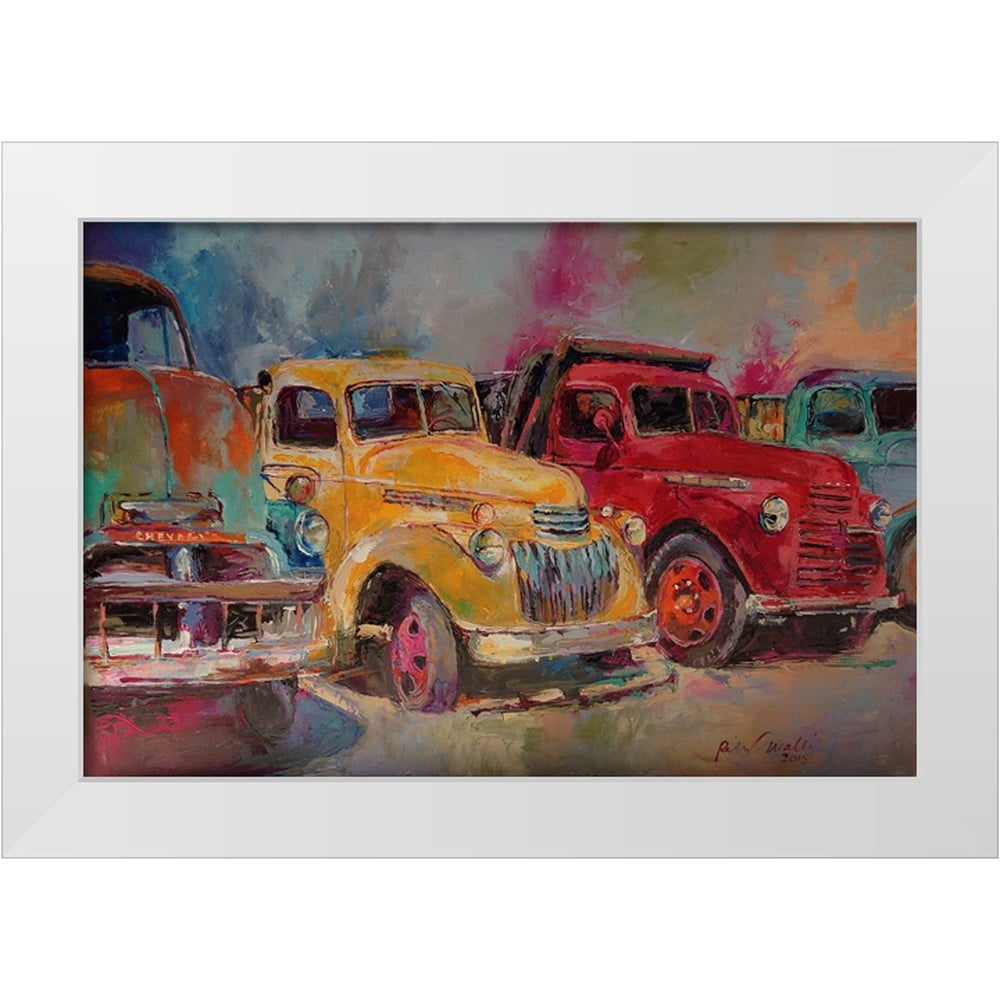 Framed Rucks Wallich, Richard 24x17 White Modern Wood Framed Museum Art Print Titled ...