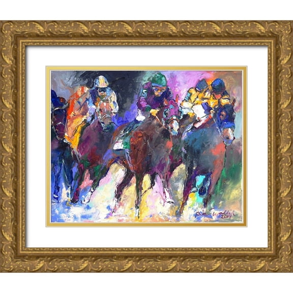 Wallich, Richard 24x20 Gold Ornate Wood Framed with Double Matting Museum Art Print Titled - California Chrome