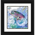 thumbnail image 1 of Wallich, Richard 26x28 Black Ornate Wood Framed with Double Matting Museum Art Print Titled - Big One, 1 of 4