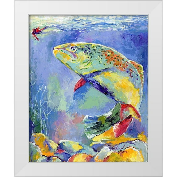 Wallich, Richard 26x31 White Modern Wood Framed Museum Art Print Titled - Big Ed